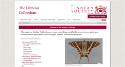 Desktop Screenshot of correspondence.linnean-online.org