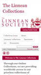Mobile Screenshot of correspondence.linnean-online.org